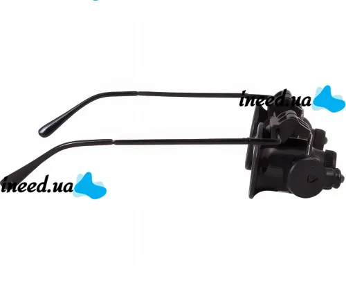 Бинокулярные налобные очки с подсветкой Glasses 9892A 20х налобная увеличительная лупа бинокуляры на голову для ювелиров, пайки, чтения и ремонта