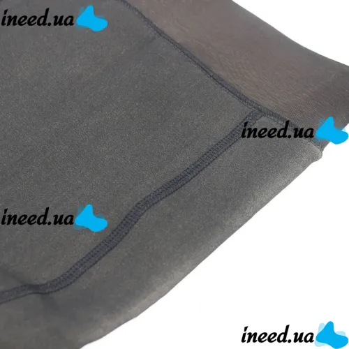 Universal insulated tights Leggiengs On Wool PW-109 with the effect of nylon with an overstated high waist, women's tights with fur Black