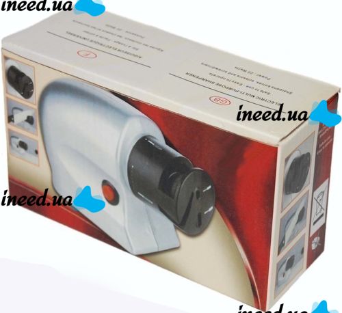 Електрична точилка для ножів і кухонних ножиць від мережі Electric Knife Sharpener 2 в 1 провідний верстат точило інструмент для заточування лез 220V