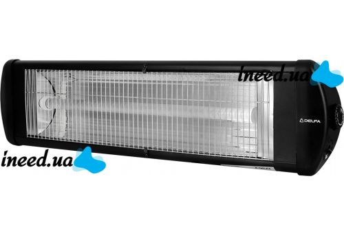 Инфракрасный электрический обогреватель Delfa HI 2123 кварцевый напольный электрообогреватель со штативом стойкой 2500W настенный УФО для дома 