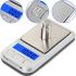 Mini Pocket Jewelry Electronic Scales 0.1-200 g NEW 398i with LCD Display, Portable Compact Digital Scales with Backlight and Case 7.2X4.1 cm