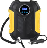 Автомобильный компрессор CarSun Air Pump C1399-1 автокомпрессор с дисплеем и фонарем для подкачки шин от прикуривателя 12V воздушный насос для машины
