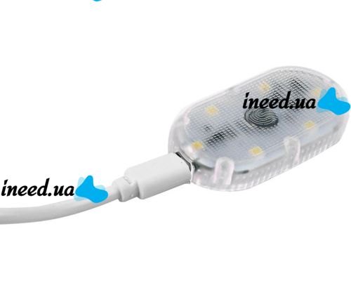 Беспроводной LED светильник для салона автомобиля 827-1 миниатюрный светодиодный сенсорный датчик на липучке, самоклеящейся потолочный фонарь в авто