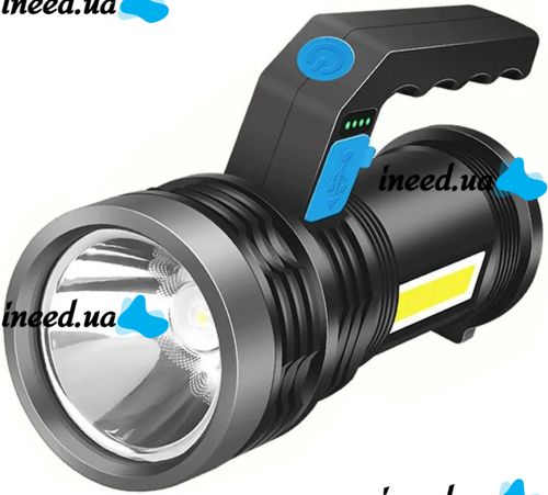 Акумуляторний Ручний ліхтарик X-Balog BL-8205 світлодіодний переносний LED світильник 1200 mAH портативний ліхтар прожектор 4 режими USB BK-899