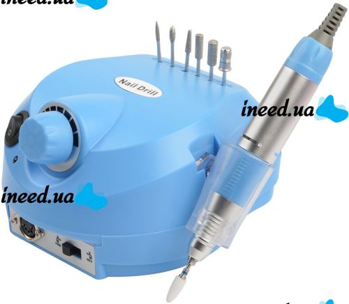 Фрезер для маникюра и педикюра Beauty Nail DM-202 35000 об/мин аппарат для обработки ногтей с насадками 6 в 1 маникюрный аппаратный набор с фрезами