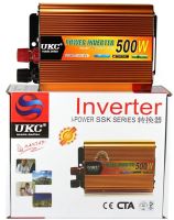 Автомобильный инвертор UKC SSK 24V-220V 500W авто преобразователь напряжения тока от прикуривателя и аккумулятора, зарядное с защитой от перегрева