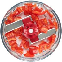 Ручной мини измельчитель для овощей Mini Chopper механический кухонный чоппер, блендер овощерезка для измельчения продуктов овощей фруктов и чеснока