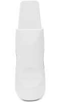 Ultrasonic Facial Cleansing and Lifting Scrubber Leather shovel CPJ-618 rechargeable for Cavitation Skin Peeling with nozzles NJ-559 White