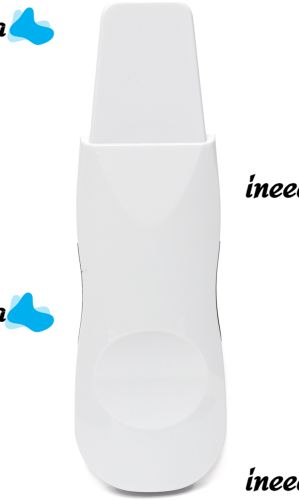 Ultrasonic Facial Cleansing and Lifting Scrubber Leather shovel CPJ-618 rechargeable for Cavitation Skin Peeling with nozzles NJ-559 White
