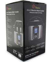 Multi-cooker pressure cooker Domotec MS-7728 29 in 1 by 5.6L electric deep fryer 1500W multi-cooker with heating, touch screen and timer MS7728