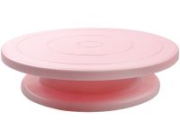Вращающаяся подставка Cake Turntable для изготовления и декорирования торта 28 cм Тортовница, Поворотный стол поднос для украшения торта 360 градусов
