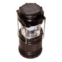 Camping Flashlight with Solar Charging for Phone USB SH-5800T 6led Camping Lamp with Solar Battery, Rechargeable Flashlight G-85