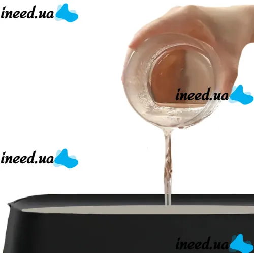 Увлажнитель воздуха ночник с эффектом пламени 150мл Flame Diffuser Humidifier DQ709 с RGB подсветкой, Аромадиффузор с имитацией огня 9133 Черный