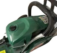 Бензиновая цепная пила Krafftec КRА-5800 7 л.с шина 45 см для обрезки деревьев и распила дров, Бензопила Adeytos 18" дюймов 58см3 Зеленая