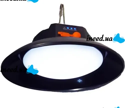 Универсальный подвесной фонарь Solar Energy Lamp AM-001 с солнечной батареей и крючком от USB, Аккумуляторная подвесная лампа для кемпинга Ma-100