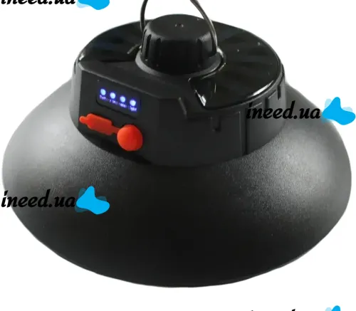Универсальный подвесной фонарь Solar Energy Lamp AM-001 с солнечной батареей и крючком от USB, Аккумуляторная подвесная лампа для кемпинга Ma-100