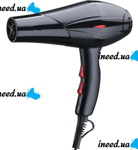 Профессиональный фен Mozer MZ-5932 5000W для сушки и укладки волос, Электрический фен с холодным обдувом и концентратором 2 скорости 2 режима