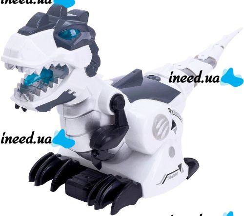 Radio-controlled Dinosaur Toy Mechanical Dinosaur 128A-21 Interactive Training Robot Tyrannosaurus Rex 36 cm with battery-operated remote control