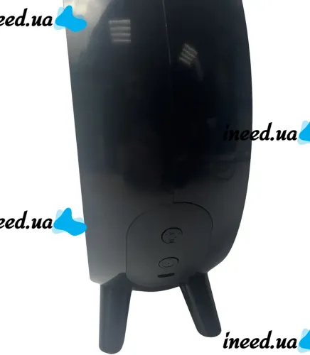 Антигравитационный увлажнитель воздуха ночник Anti-Gravity Humidifier T00K8 с RGB подсветкой, Диффузор 350мл с капельным эффектом от USB Черный