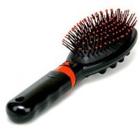 Electric Massage Comb Massage Hair Brush RM-709 for straightening hair, Vibrating Massager Comb for any type of hair Black