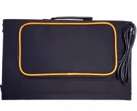 Складная портативная солнечная панель CL ZD1860 60W 18V на 4 секции с USB для зарядки телефона Водонепроницаемая гибкая батарея 60Вт для кемпинга