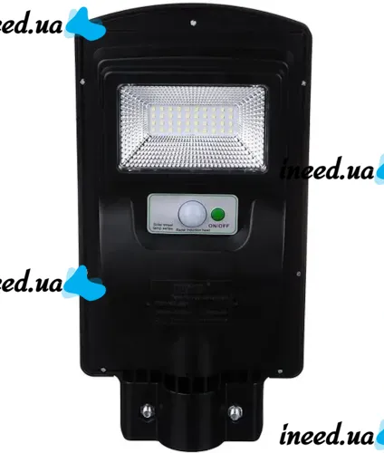 Уличный фонарь на столб UKC Solar Street Light 1VPP на солнечной батарее с пультом, Настенный аккумуляторный прожектор светильник с датчиком движения