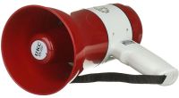 Ручной мегафон рупор 15W UKC ER-22U дальность 200м громкоговоритель на ремне с функцией записи голоса и встроенной сиреной на аккумуляторе ER22U