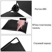 Складной шкаф органайзер для вещей Storage Cube Cabinet МР 416-102 146Х37Х146 см пластиковая тумба на 16 секций полочка для одежды и обуви Черная