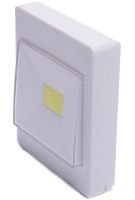 Светодиодный настенный LED светильник COB UP! LP-9102E на батарейках light switch беспроводной переносной выключатель, подсветка на магните липучке