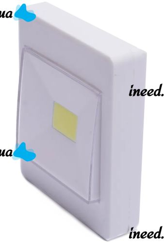Светодиодный настенный LED светильник COB UP! LP-9102E на батарейках light switch беспроводной переносной выключатель, подсветка на магните липучке