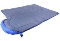Спальный мешок Tramp TR-2175 до -20 градусов 210Х75 см водоотталкивающий утепленный туристический зимний спальник на молнии с капюшоном Синий