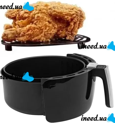 Безмаслянная аэрофритюрница мультипечь Air Fryer Extra Large Capacity ZP-085 7.5л 3200W с регулировкой температуры, Фритюрница с функцией аэрогриля