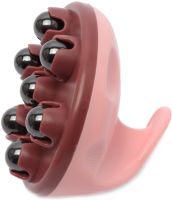 Роликовый антицеллюлитный массажер для тела Body Shape портативный ручной мини-роллер 7 шариков, универсальный массажный шариковый ролик от целлюлита