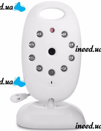 Smart Baby VB601 Wireless Baby Monitor with 2 Inch Screen, Rechargeable Color Night Vision Camera with Two-way Communication and Thermometer VB-601
