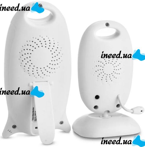 Smart Baby VB601 Wireless Baby Monitor with 2 Inch Screen, Rechargeable Color Night Vision Camera with Two-way Communication and Thermometer VB-601