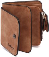Женский замшевый кошелек Baellerry Forever Mini N 2346 Brown женское мини портмоне на 10 отделений для купюр и мелочи 10.5Х11.5 см Коричневый