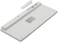 Беспроводная ультратонкая Bluetooth клавиатура Wireless Keyboard X5 Silver для ПК компьютера и планшета с блютуз на батарейках X-5 Серебряная
