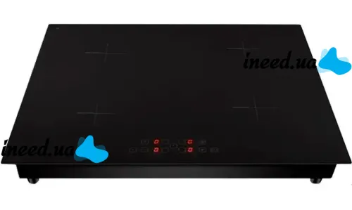 Индукционная электроплита варочная поверхность Domotec MS-5864 на 4 конфорки, 4-х зонная стеклокерамическая кухонная плита с сенсорным управлением