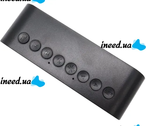 Зеркальные часы с колонкой Fleco BT Q5 Bluetooth с LED подсветкой и подставкой для телефона, блютуз колонка с часами LS-Q5 с термометром