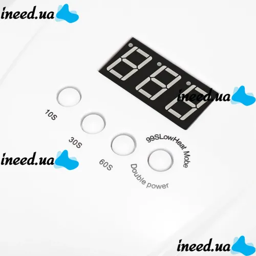 Профессиональная лампа UV/LED SUN X 54W для маникюра и педикюра с таймером, аппарат для полимеризации и сушки гель лака и геля для ногтей Белый