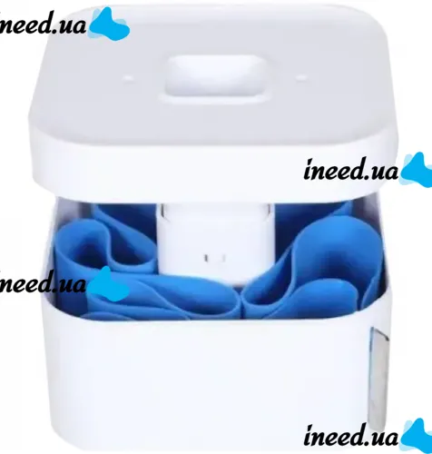 Мужской раскладной органайзер бокс Men's Storage Box 20x20x12 см для хранения мелочей в ванную, Косметическая коробка для принадлежностей Белый