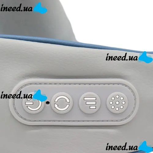 Electric Shock Massager Electric Neck Massager XL-653 Heated for Back, Shoulders and Neck, Rechargeable Roller Massager MAG-724 Grey