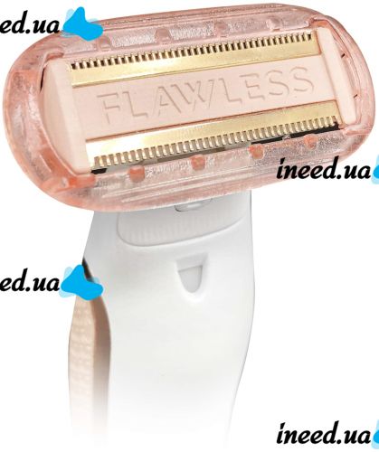 Электробритва триммер New Flawless Body женская аккумуляторная бритва для удаления волос с тела, беспроводной эпилятор с насадками и подсветкой