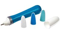 Электрическая пилка для ногтей Scholl Nail Care машинка пилочка Шолль для маникюра, педикюра и ухода за ногтями со сменными насадками 50W Sholl
