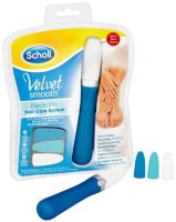 Электрическая пилка для ногтей Scholl Nail Care машинка пилочка Шолль для маникюра, педикюра и ухода за ногтями со сменными насадками 50W Sholl