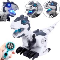 Radio-controlled Dinosaur Toy Mechanical Dinosaur 128A-21 Interactive Training Robot Tyrannosaurus Rex 36 cm with battery-operated remote control
