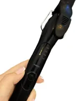 Профессиональная конусная плойка для укладки волос с зажимом Pro Mozer MZ-6627 с титановым покрытием и терморегулятором, Щипцы для локонов ProMozer