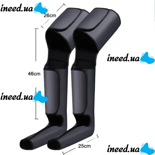 Lymphatic drainage battery massager Air Compressed 8850 for pressotherapy and lymphatic drainage of the legs, Compressor electric massager KY3-30 from the battery