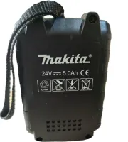 Makita 2 in 1 Power Tool Set DUP270 cordless Pruner and DUC190HN 24V chain saw, a set of Makita tools 2 batteries in a case