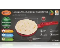 Электрическая погружная блинница Bitek BK-5209 1600W для приготовления блинов 20 см, Сковорода электроблинница Битек с антипригарным покрытием